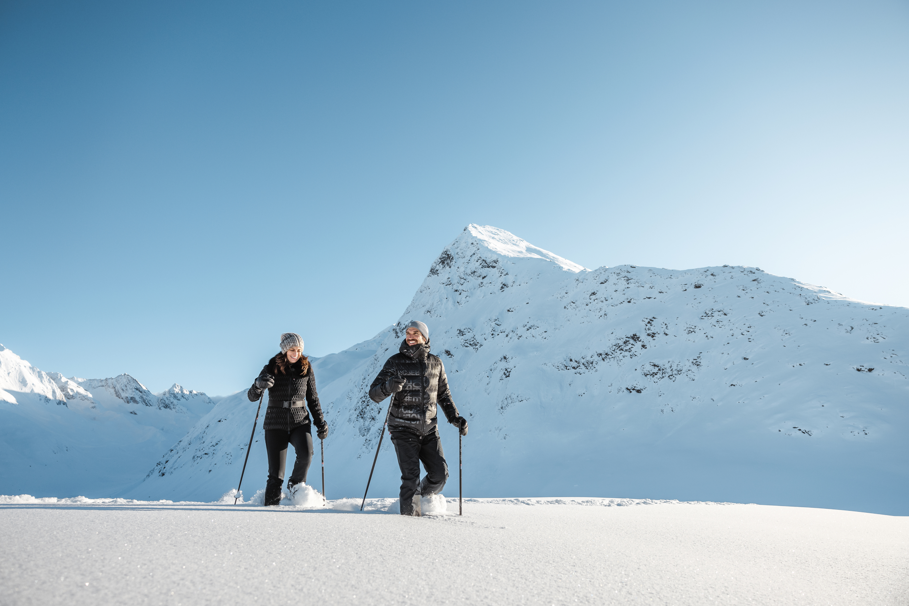 Sneeuwschoenwandelen
